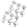 12PCS Silver Color Acoustic Guitar Buttons Universal Tuning Pegs  For Acoustic Guitar