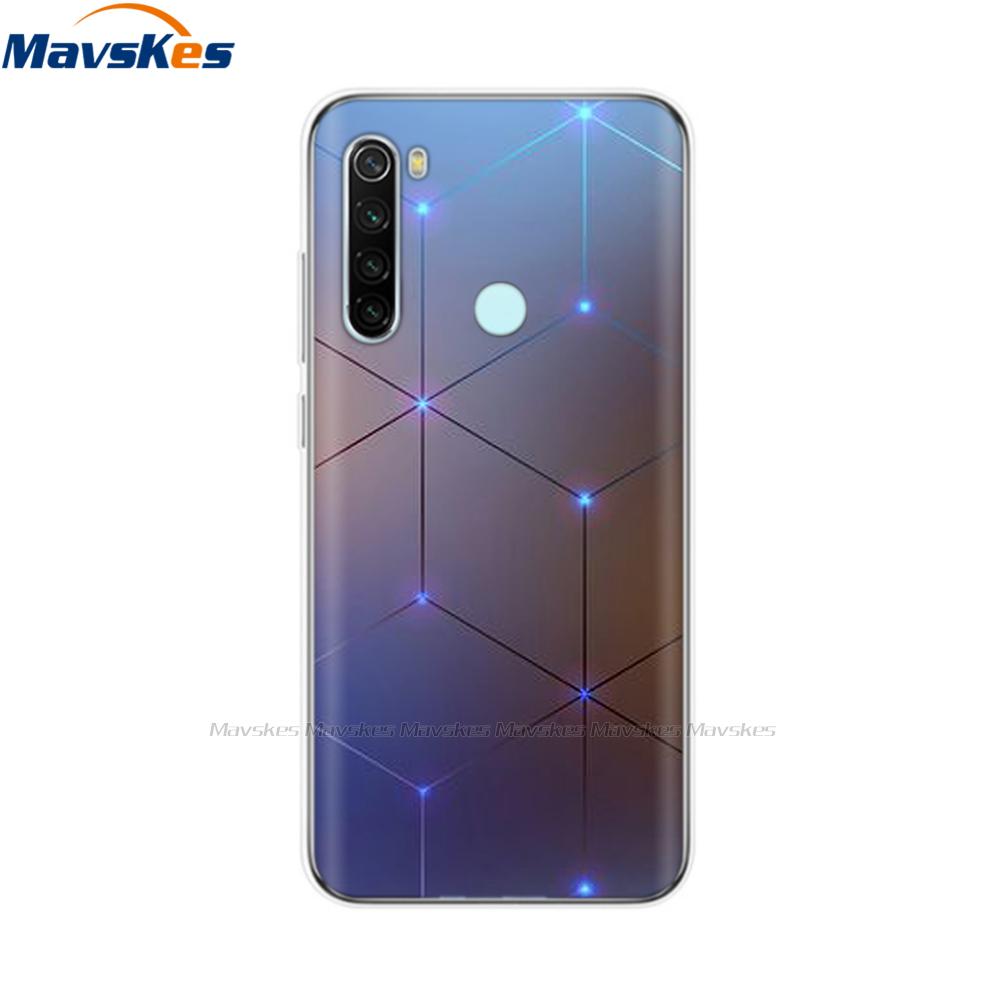 Phone Case for Xiaomi Redmi Note 8T Case 6.3" Silicon Soft TPU Back Cover for Redmi Note 8 8T Note8 Pro Case Protect Shell Coque