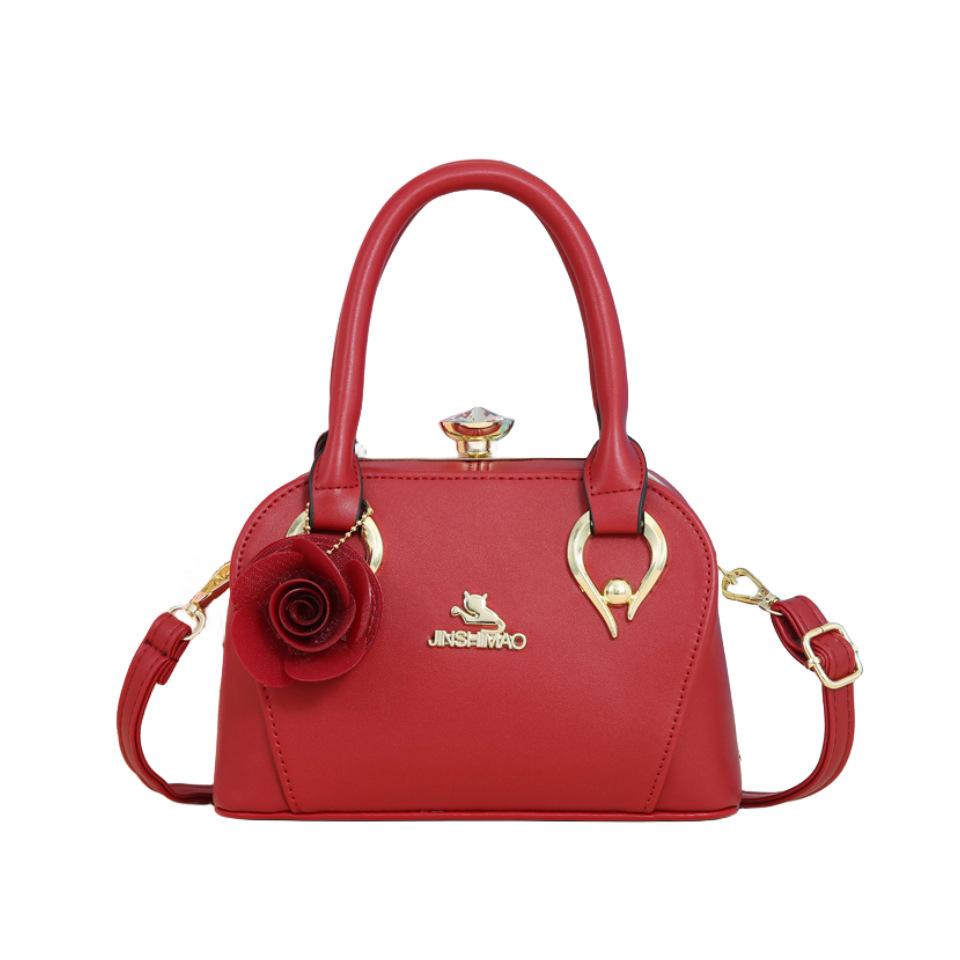 Taizhou women's bag pu plain handbag elegant fashion shoulder bag crossbody bag ladies dinner bag