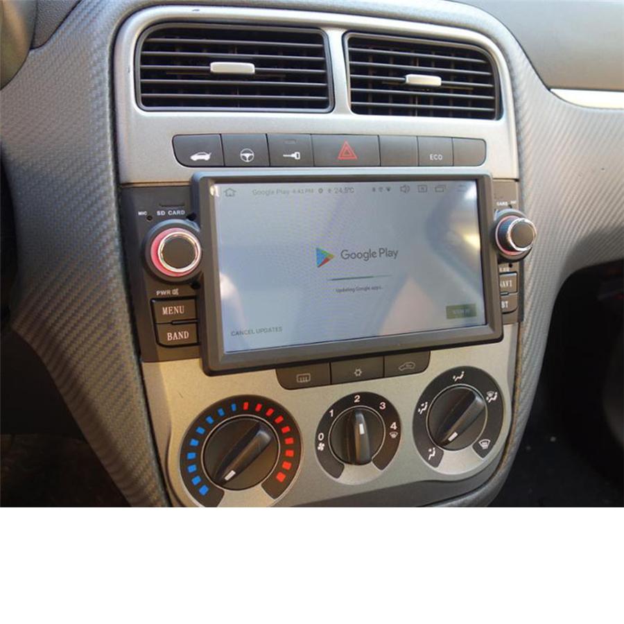 7" Android Stereo Radio GPS HeadUnit For Fiat Grande Punto Linea 07-12 w/Carplay