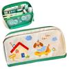 INS Pencil Storage Bag Can Stand Zipper Stationery Case Multi-layer Stationery Bag  Back To School