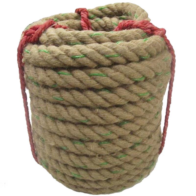 Heavy-Duty Steel-Reinforced Hemp Tug-of-War Rope