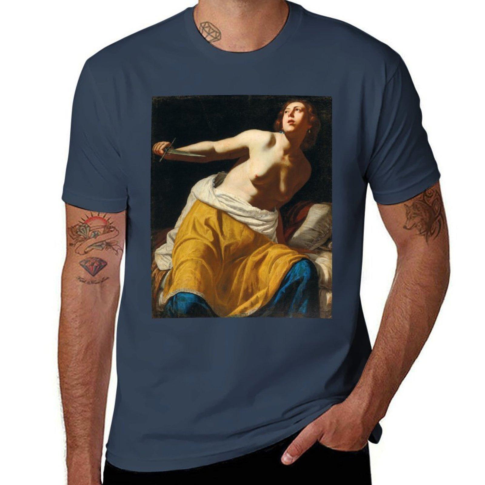 Лукреция Артемизии Джентилески, 1650 Футболка футболка мужская хлопок базовая футболка Футболка S