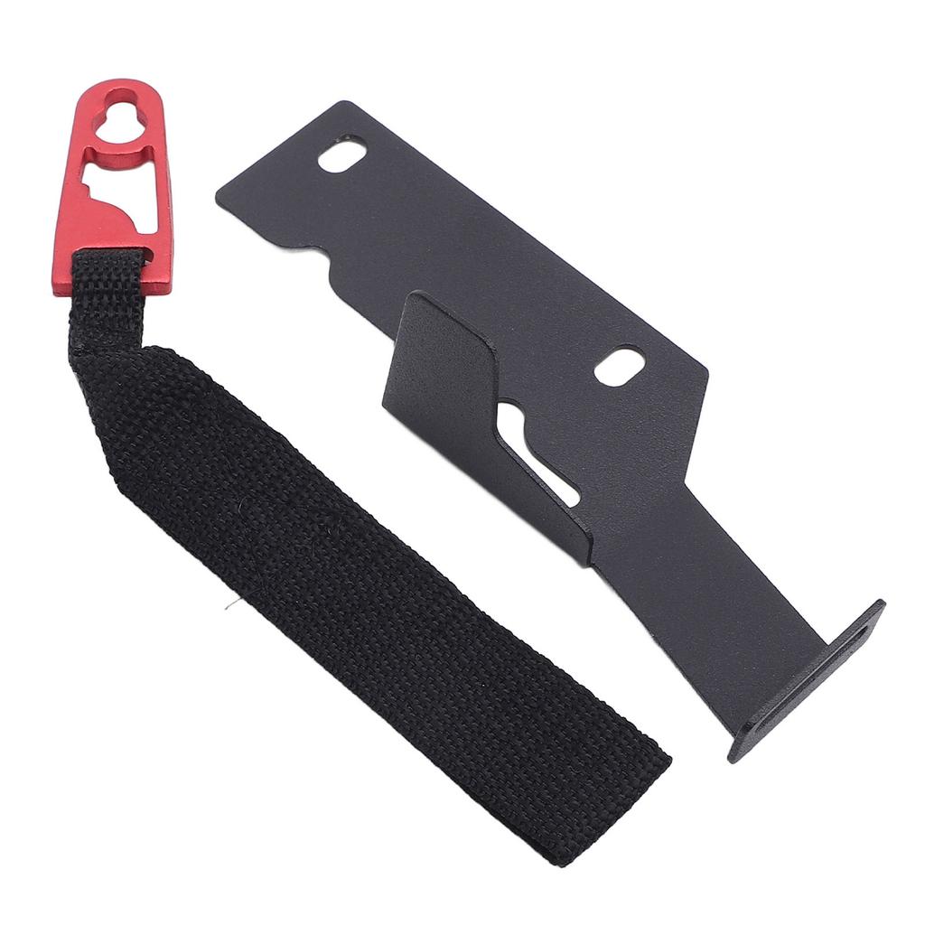 Rücksitz Schnellverschluss mit verstellbaren Riemen Metall Nylon Rücksitz Schnellverschluss Werkzeug Ersatz