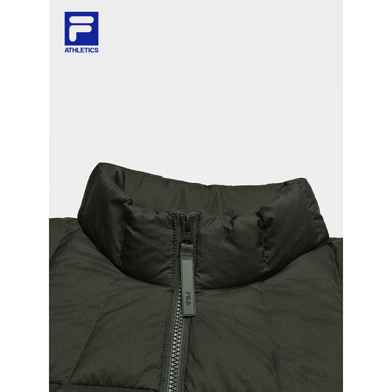 FILA Men's 2025 Winter Loose Fit Stand Collar Down Jacket