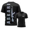 ASKARI Boxing Fighting Men's T-shirt Summer Sports Fitness 3D Round Neck Short Sleeve Top Outdoor Clothing