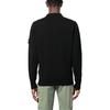 STONE ISLAND Ss23 Solid Color Long Sleeve Knit Sweater Unisex Sweater Black 7815529D3-V0029