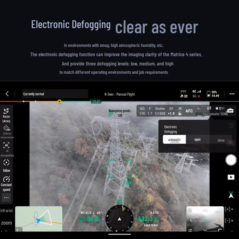 DJI Matrice 4T Industrial Drone (CN Version)