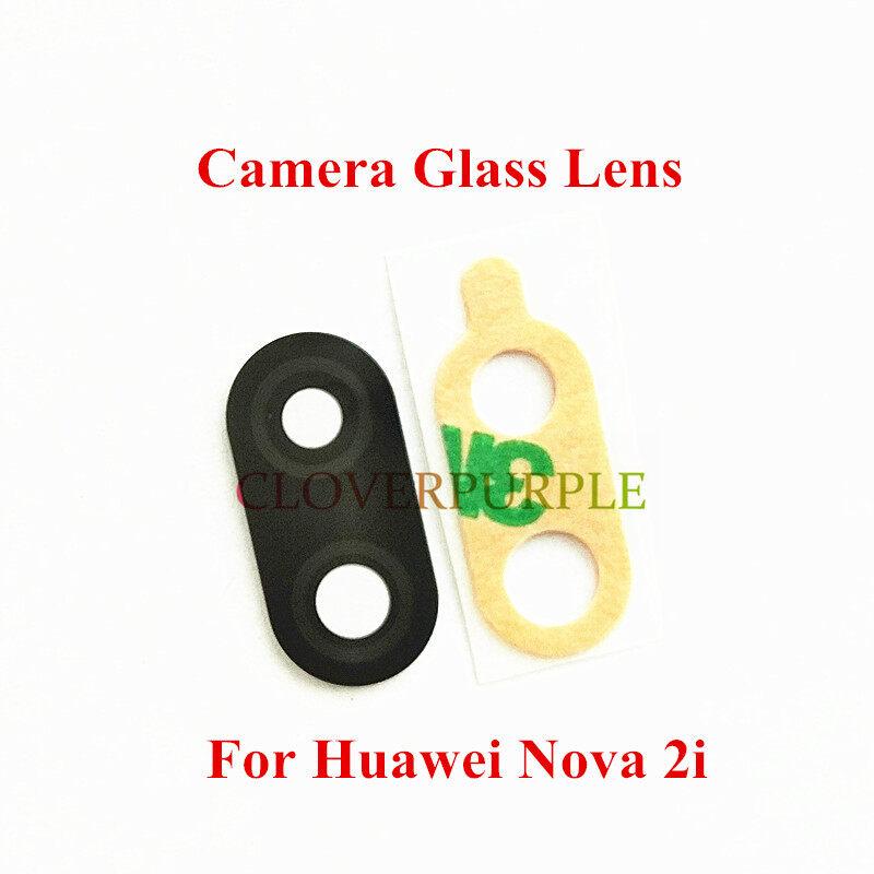 

2 запасные части для стеклянных линз задней камеры для Huawei Nova 2i с наклейкой