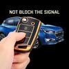 Fashion TPU Car Flip Key Case Cover Shell for VW Volkswagen Golf 7 MK7 Tiguan MK2 for Seat Ateca Leon FR 2 Ibiza Skoda Octavia