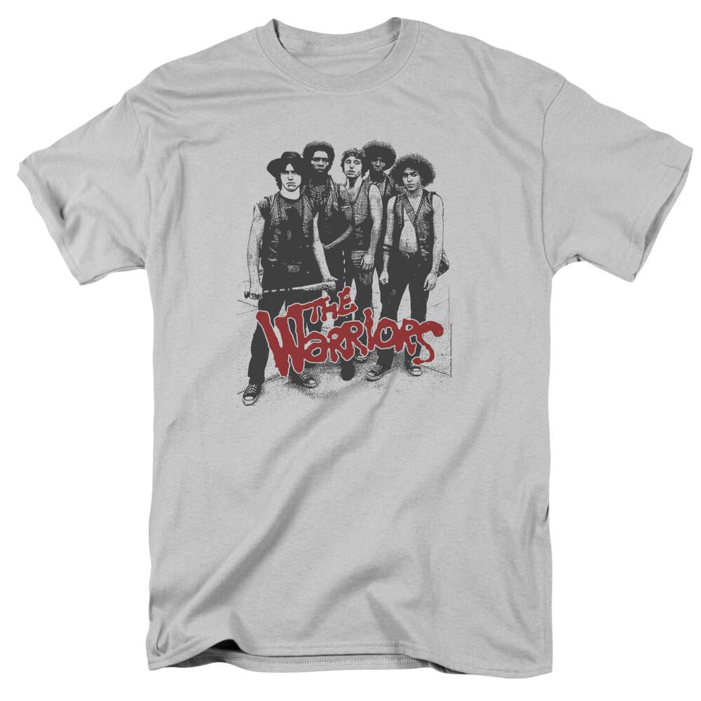 The Warriors Gang T Shirt Licensed Movie Retro Classic Tee New Silver M