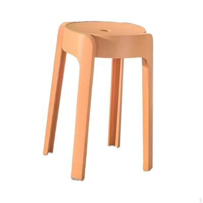 Round Stool Dining Table Dressing Stackable for Living Room Hotel