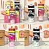 Crayon Shinchan Cartoon Style Reusable Thermos With Handle For Kids And Teens