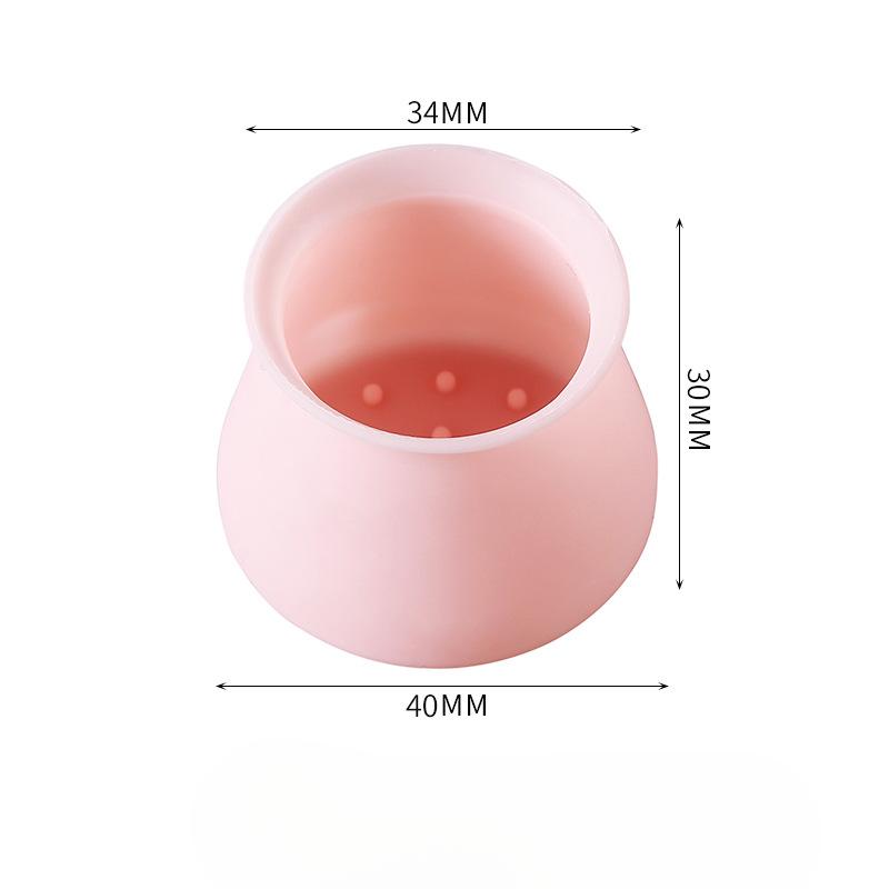 Protiskluzová podložka pod nohy stolu a židle Židle Stolička Kryt nohou Pohovka Ochranný kryt nohou Silikonová podložka odolná proti opotřebení