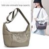 Versatile Large-Capacity Minimalist Japanese Dumpling Shoulder Bag - Lightweight Crossbody for Women