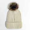 Women's Silky Elastic Satin Knit Hat: European & American Style, Warm and Loose Wool Design