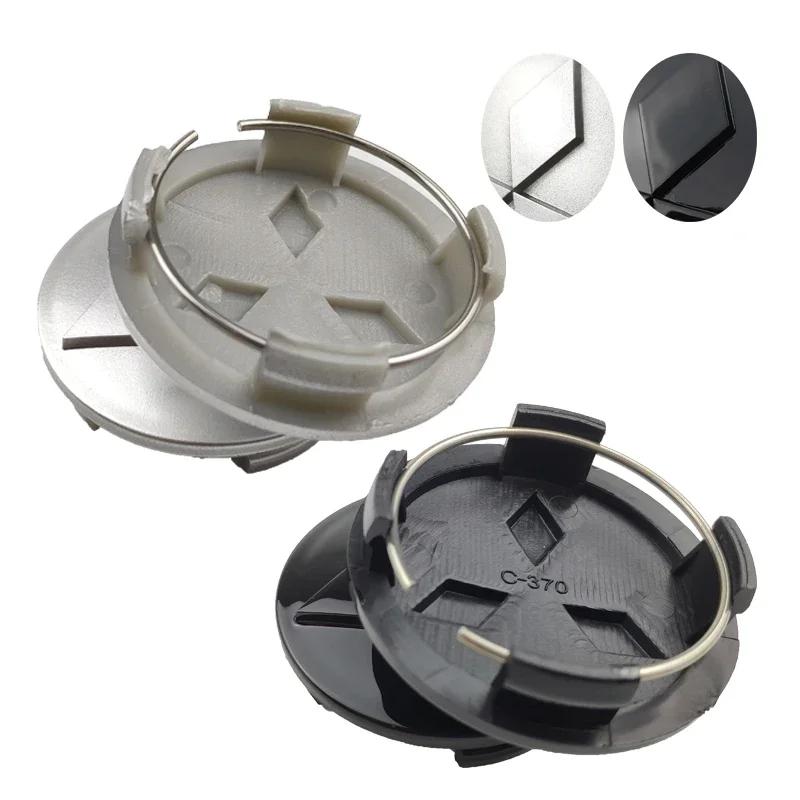 4pcs/lot 60mm Car Wheel Center Hub Caps Car Wheel Rim Hubcap Badge Covers For Mitsubishis ASX Lancer Pajero Outlander L200 EVO