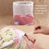 Household Cleaning Organizer, Laundry Bag Basket for Underwear and Bra, Nylon Mesh Drawstring Washing Bags