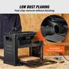 Thickness Planer, Single Speed, 13" Width Worktable Benchtop Planer, Two-Blade, 15-Amp 2000W Powerful Motor, 12" Extended Infeeding Table, Low Noise