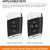 Car Sticker 2025 Hot Zinc Alloy Car Smart Remote Key Fob Case Cover Protector Shell For Skoda Superb A7 Karoq Kodiaq 2020 2021 K