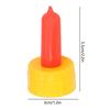 Lamb Milk Drink Nipple Sheep Nursing Feeder Nipple Red Soft Orphaned Small Animal Feed Tool Goat Feeder Nipple Farm Accessory