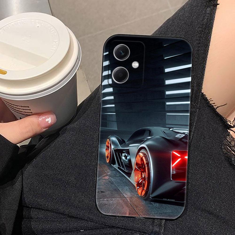 Luxury Sports Car Dream Phone Case For Redmi Note 15 14 13 12 12S 11 11T 11S 10 9T 9 Pro TPU Case Funda DIY Shell Capa Cover