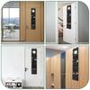 Hanging Closet Non-Woven Waterproof Hanging Locker Organizer with Mirror Large Capacity Multi-pocket Hanger Storage Bag for Home