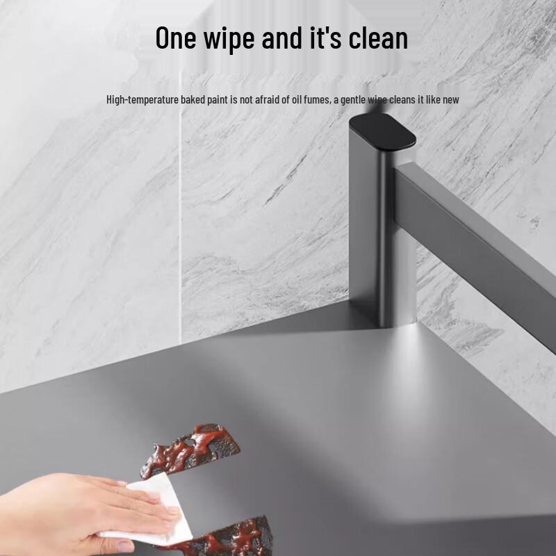 BieYing 2-Tier Pull-Out Kitchen Counter Shelf
