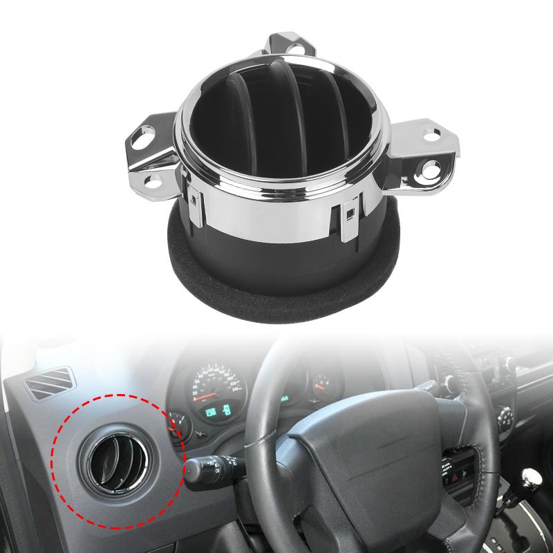 Dashboard Air Condition Vent Outlet for Jeep Compass 2009 2010 2011 2012 2013 2014 2015 2016 2017 Dash AC Air Vent 1JW471DVAD