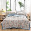 Comfortable Summer Quilt Cooling Sensation Lightweight Blanket Coolness Bare Sleeping Quilted Comforter Duvet  Flower Printed Quilted Bedspread