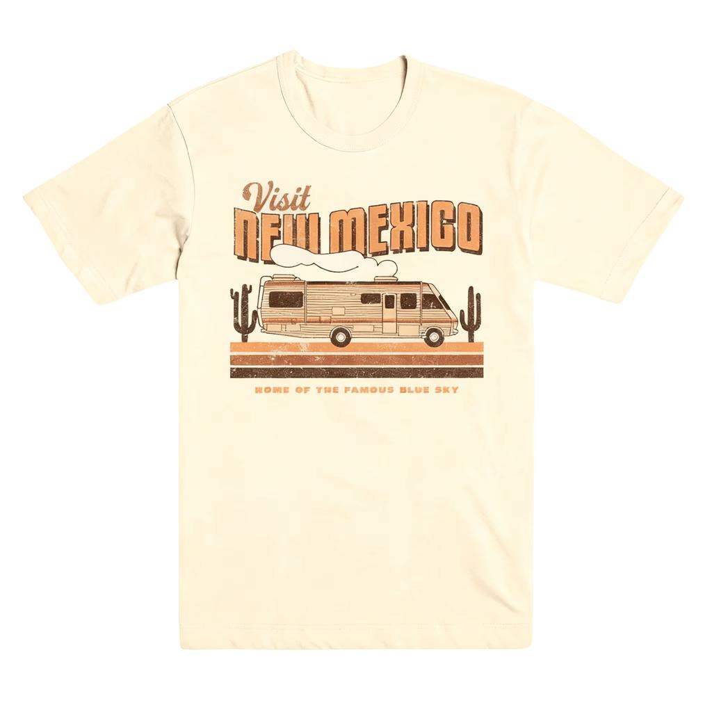 Breaking Bad New Mexico Printed Casual Fashion Summer Tshirt Men and Women Loose Oversized Retro Cotton Tshirt Street Wear