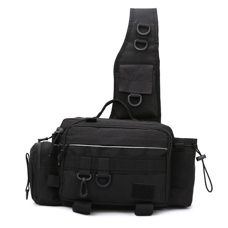 Lishin Fishing Sling Bag with Rod Holder