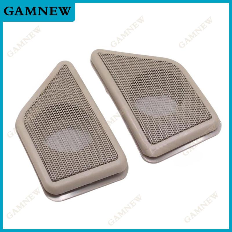 2PCS For Toyota Alphard 2012 Car Tweeter Refitting Audio Door Angle Gum Speaker Cover Boxes Mounts