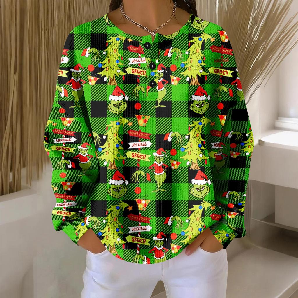 Dámské ležérní košile s dlouhým rukávem, topy na knoflíky s výstřihem do V, volný úplet, podzimní oblíbené pro ženy