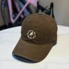 Cotton Embroidered Letter Baseball Cap For Casual Sports And Sun Protection