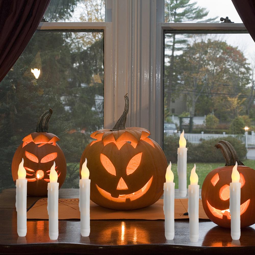 Flammenloses, kegelförmiges elektronisches Kerzenlicht