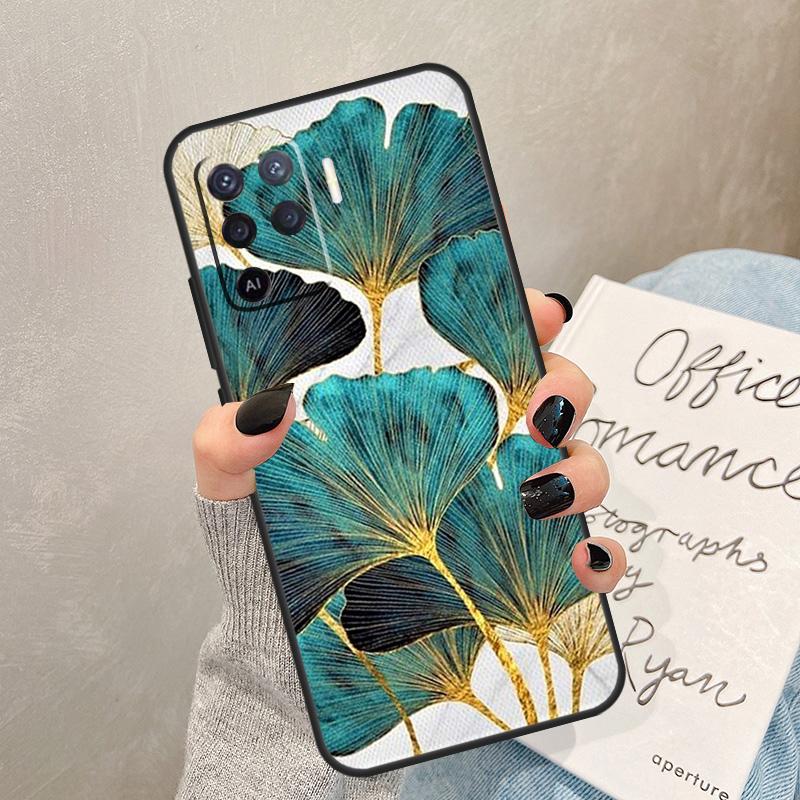 

Кейс с золотой фольгой в виде листа гинкго для Oppo A57 A17 A77 A18 A38 A58 A78 A98 A74 A54 A94 A80 A60 A40 A96 A76 A16 A15 A5 Pro OPPO A54 4G