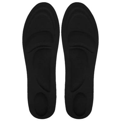 Fdit Orthopedic Insoles 1 Pair 4D Memory Foam Massage Insoles Men's Shoe Inserts Sweat Absorption