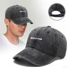 Car Logo Prints Vintage Denim Baseball Caps Men Woman Adjustable Outdoor Duckbill Caps For Benz AMG W212 W204 W168 W213 Stickers JD2