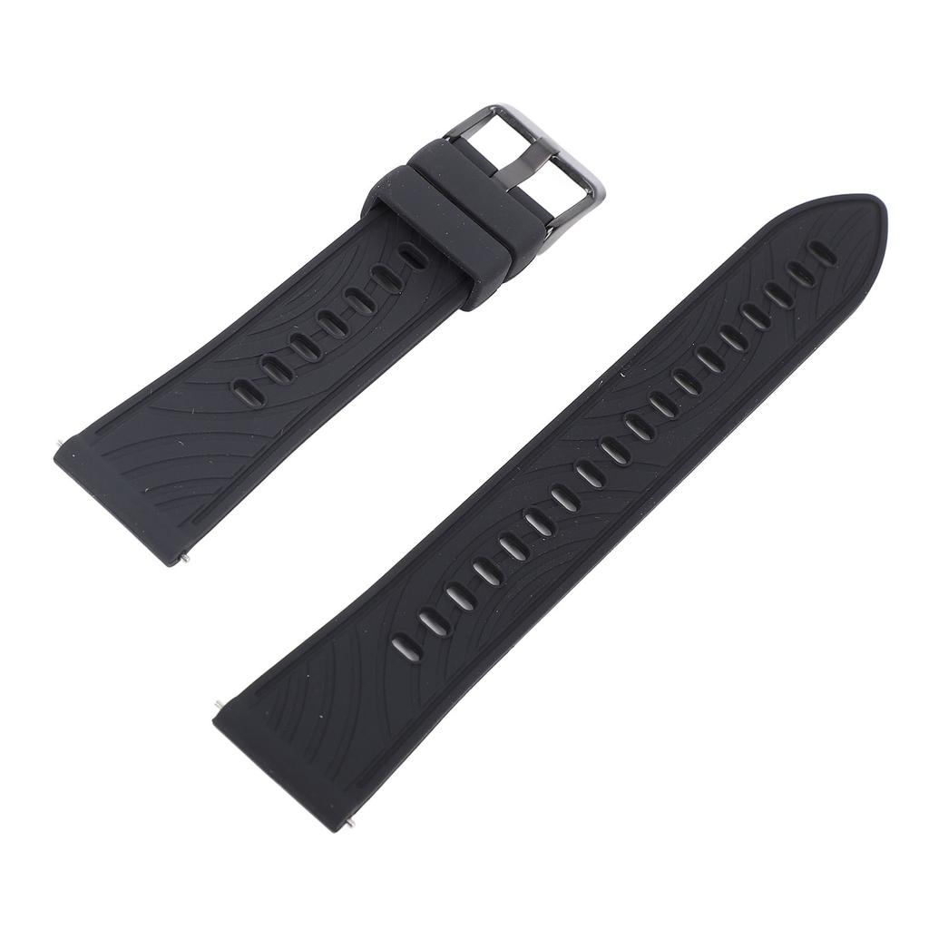 Watch Band for   Silicone Soft Breathable Quick Release Carved Smartwatch Replacement Band Strap for Men Women