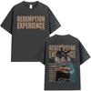 2026 Rap Artist Rod Waves The Redemption Experience Tour  Mens and Womens Clothing HipHop Fashion TShirts