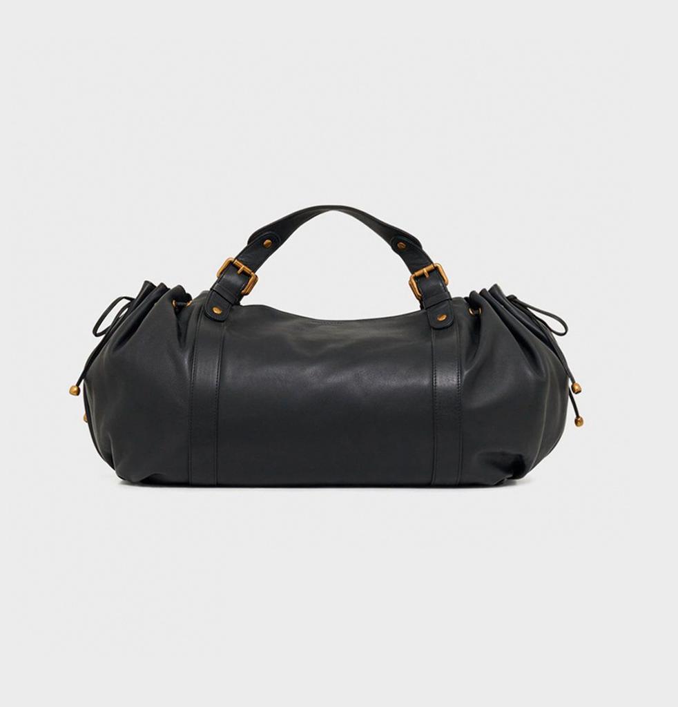 Women's Crossbody Large Capacity Simple Handbag Commuter Shoulder Boston Bag Stylish Versatile Work Bag Soft Polyester Interior