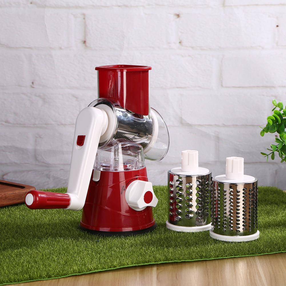 Rotary Cheese Grater Manual Hand Crank Cheese Grater Vegetable Slicer Cheese Shredder Easy To Clean Kitchen Gadgets