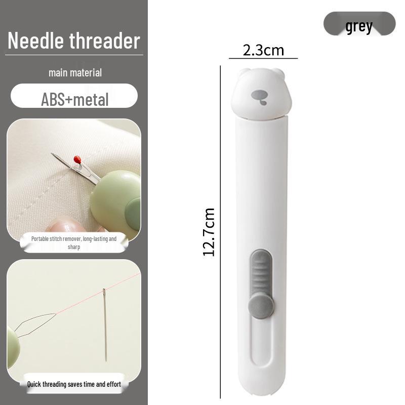2-in-1 Upgraded Threader & Seam Ripper Sewing Tool