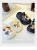 Thick-Soled Cartoon Closed-Toe Beach Sandals - Unisex Children's Summer Shoes 2026