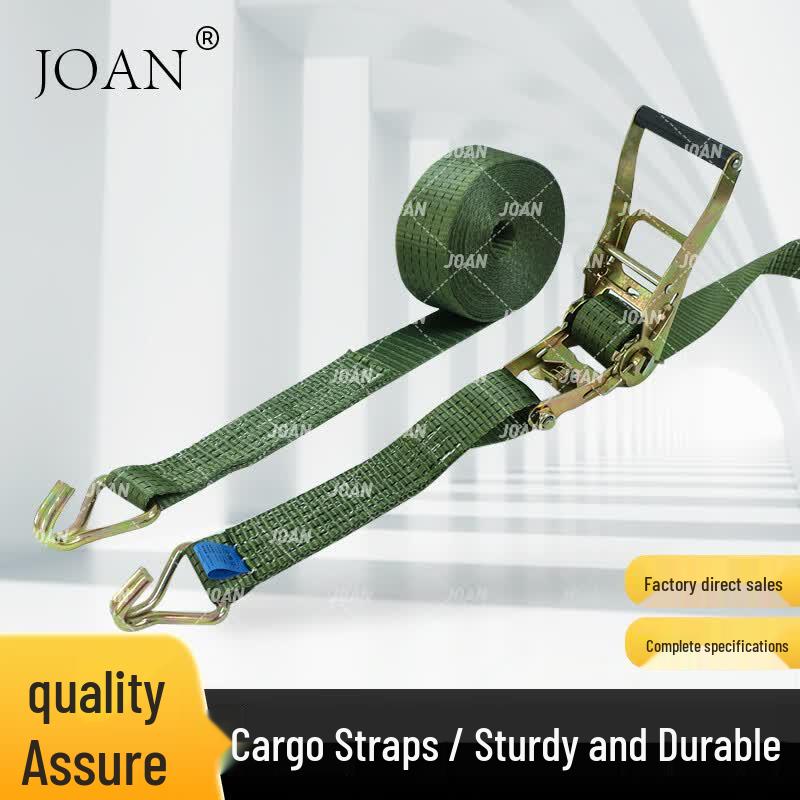 JOAN Military Green Ratchet Cargo Lashing Strap