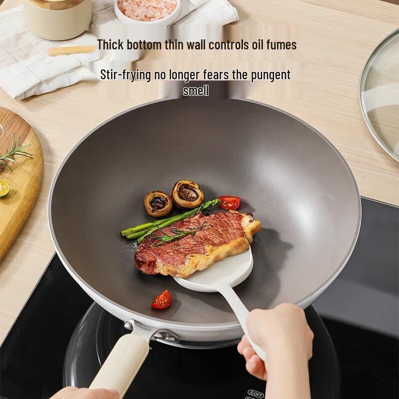 COOKER KING White Jade Wok