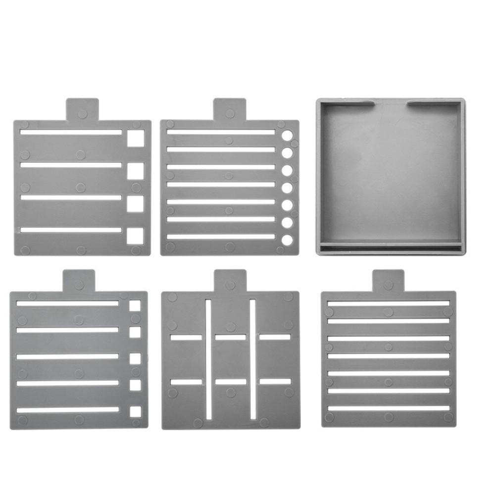 Reusable Sticky Note Stencil and Holder Plastic Note Template Holder Planner Organization