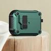 KEYSION Bluetooth Earphone Case for Apple AirPods Pro 2 1 With Switch and Hook Silicone+PC Shockproof Cover for AirPods 3 2 1