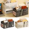 Folding Folding Storage Box With Mesh Organizer Dividers Mesh Organizer  Storage Bins